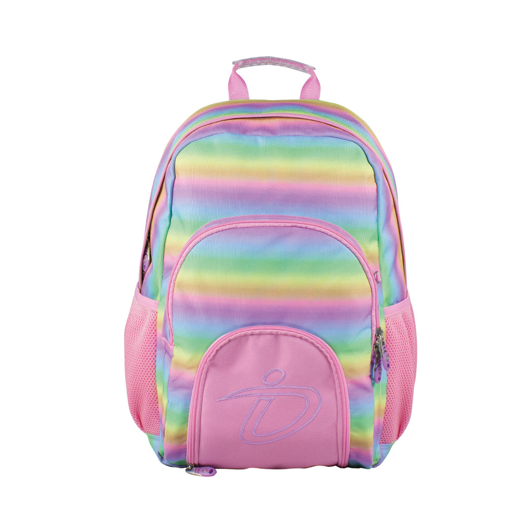 Mochila Arcoiris Mochila Arcoíris 2023 para niñas! Espaciosa, segura y colorida. Compartimento para laptop y correas acolchadas. ¡El accesorio escolar perfecto!
